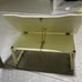 MCM Scheibe white wooden bed