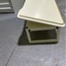 MCM Scheibe white wooden bed