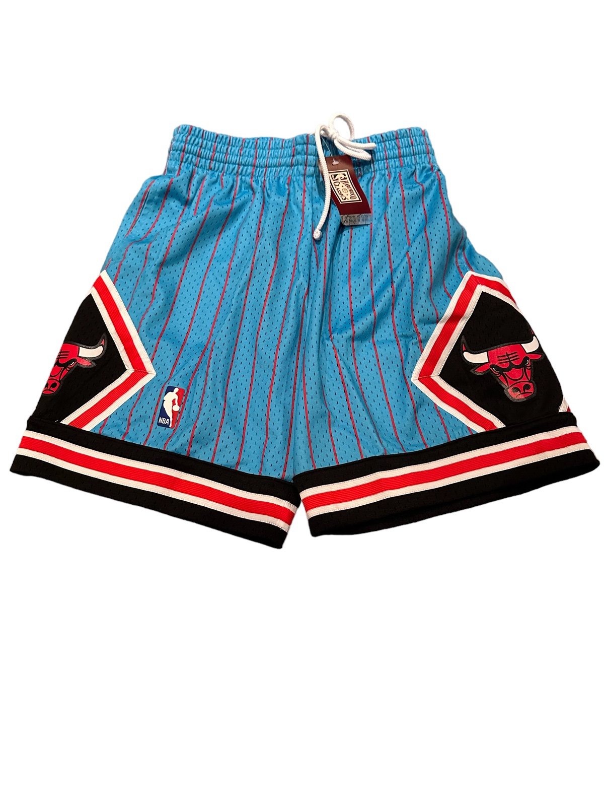 New NBA Chicago Bulls Mitchell & Ness Hardwood Classic Swingman Shorts Size S