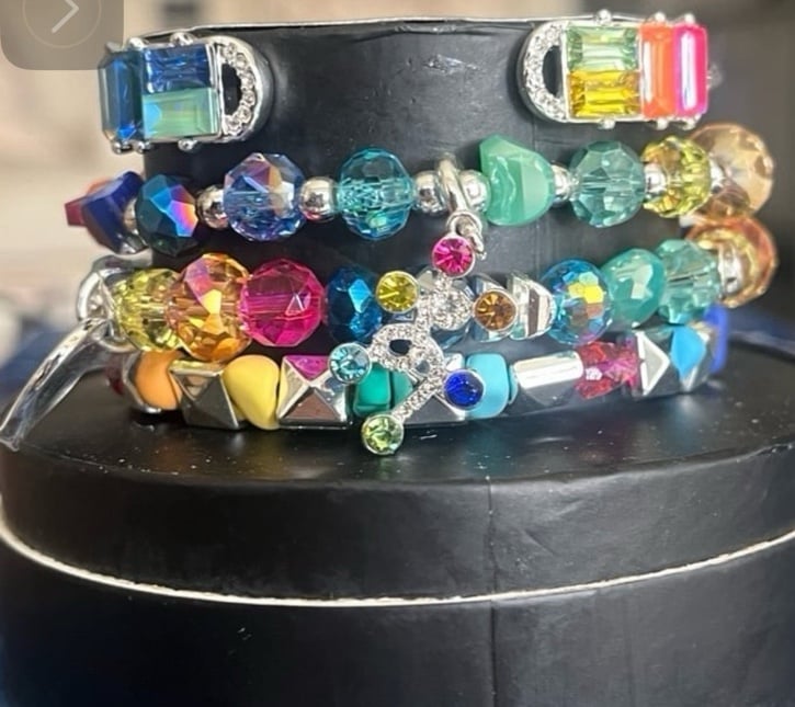 Bombparty holiday 2015 lights stick on silver plating