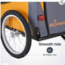 Schwinn Rascal Bike Pet Trailer, For Small and Large Dogs, Folding Frame Carrier