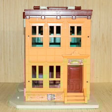 Vintage 1974 Fisher-Price Little People Play Family Sesame Street House