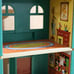 Vintage 1974 Fisher-Price Little People Play Family Sesame Street House