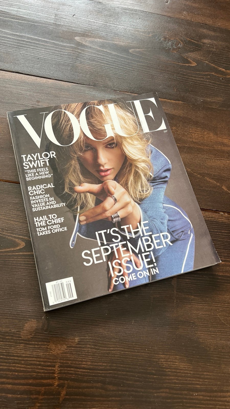 Taylor Swift September Issue of Vogue Collectable