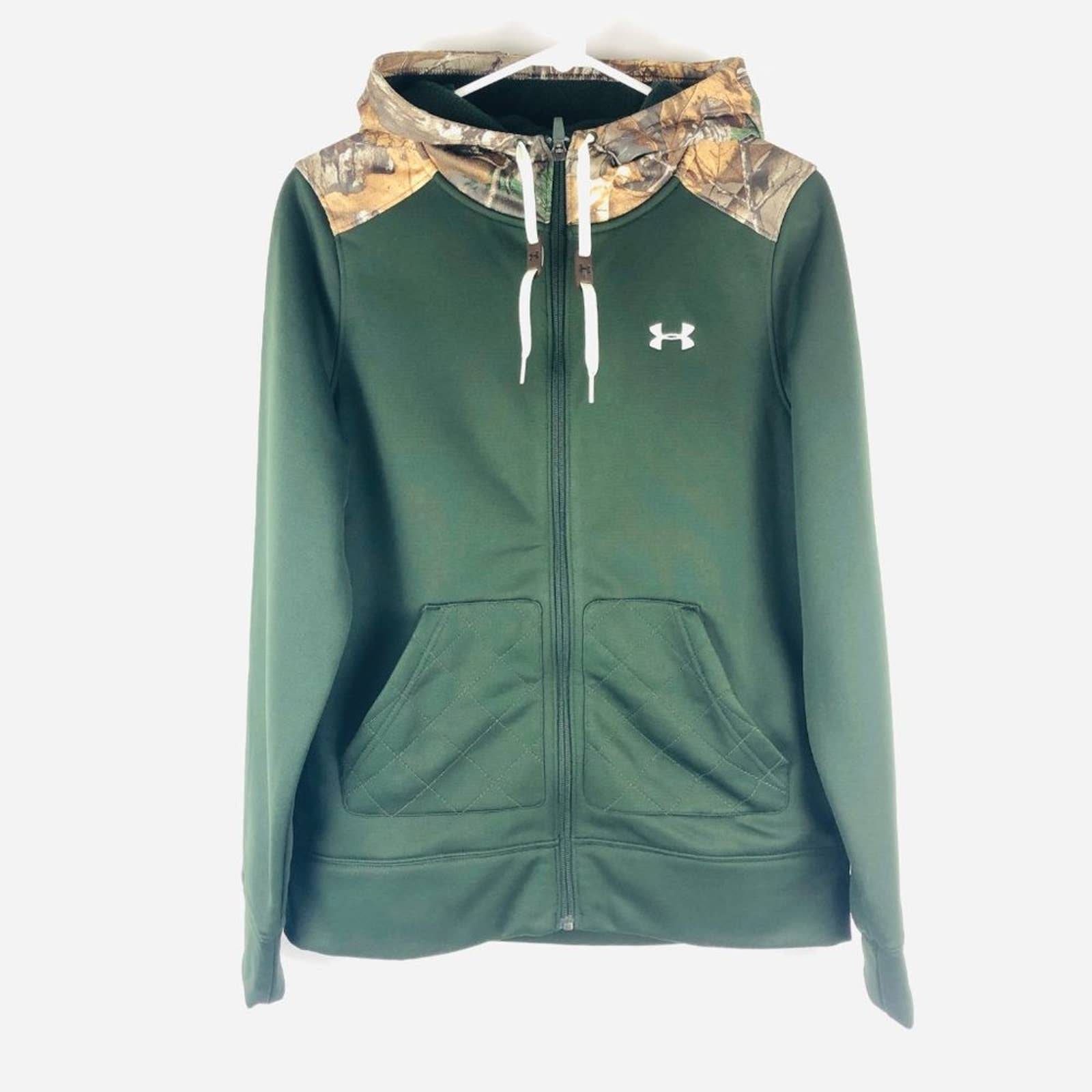 NWOT UNDER ARMOUR STORM CAMOUFLAGE REALTREE WOMEN'S ZIP HOODIE