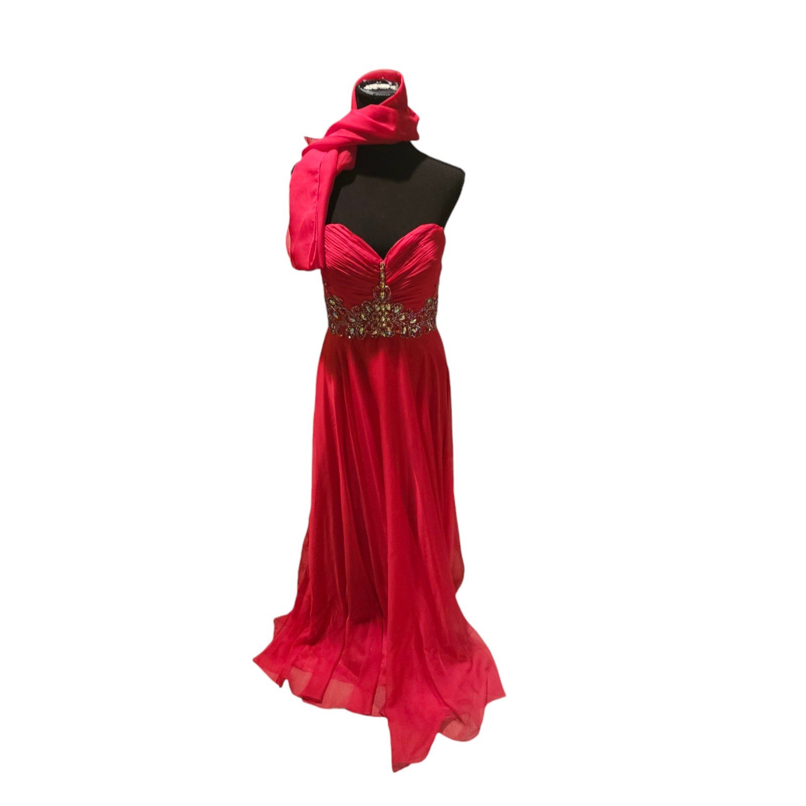 NWT FIESTA FASHION, FORMAL DRESS, SIZE M