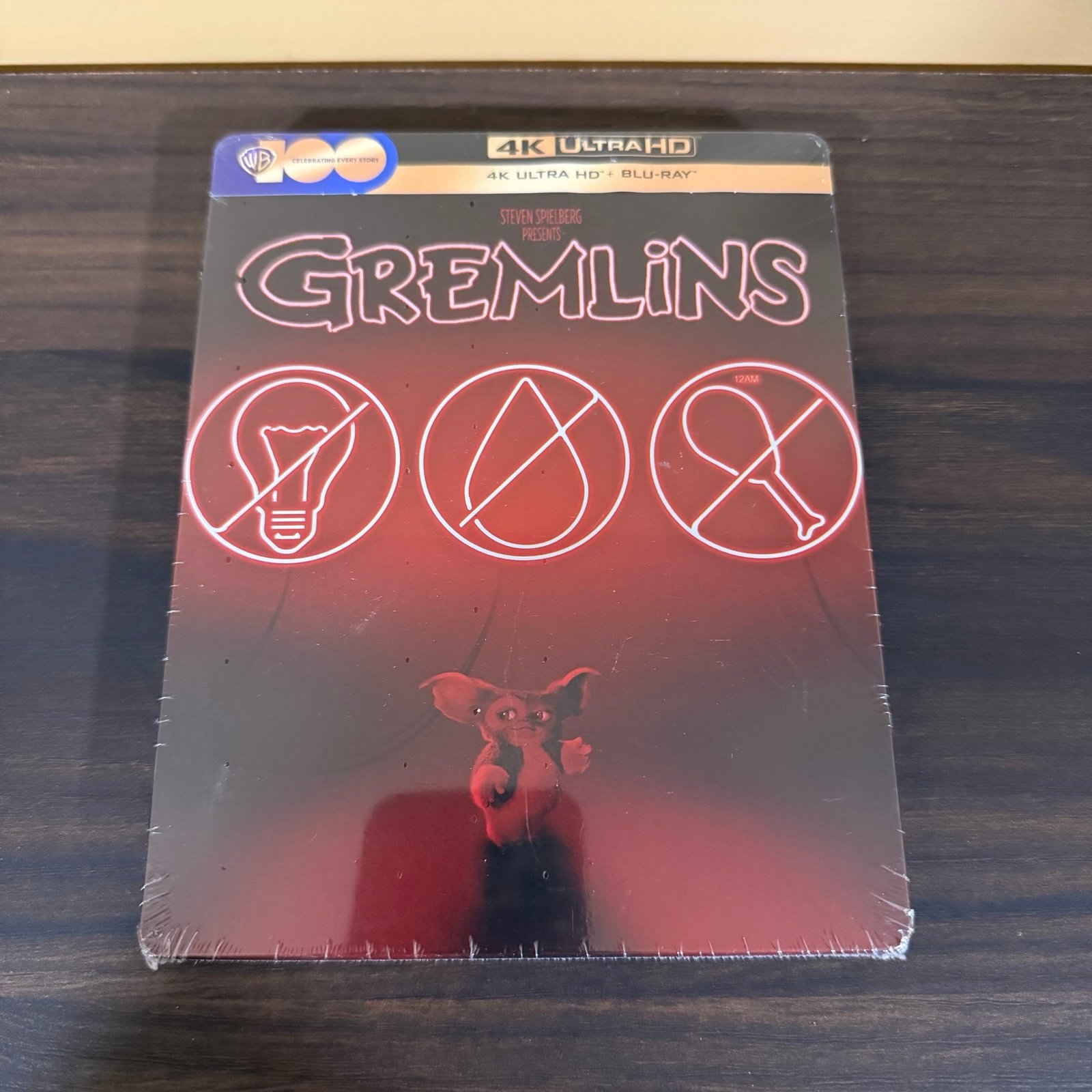 Gremlins 4K UHD Blu Ray Steelbook NEW SEALED