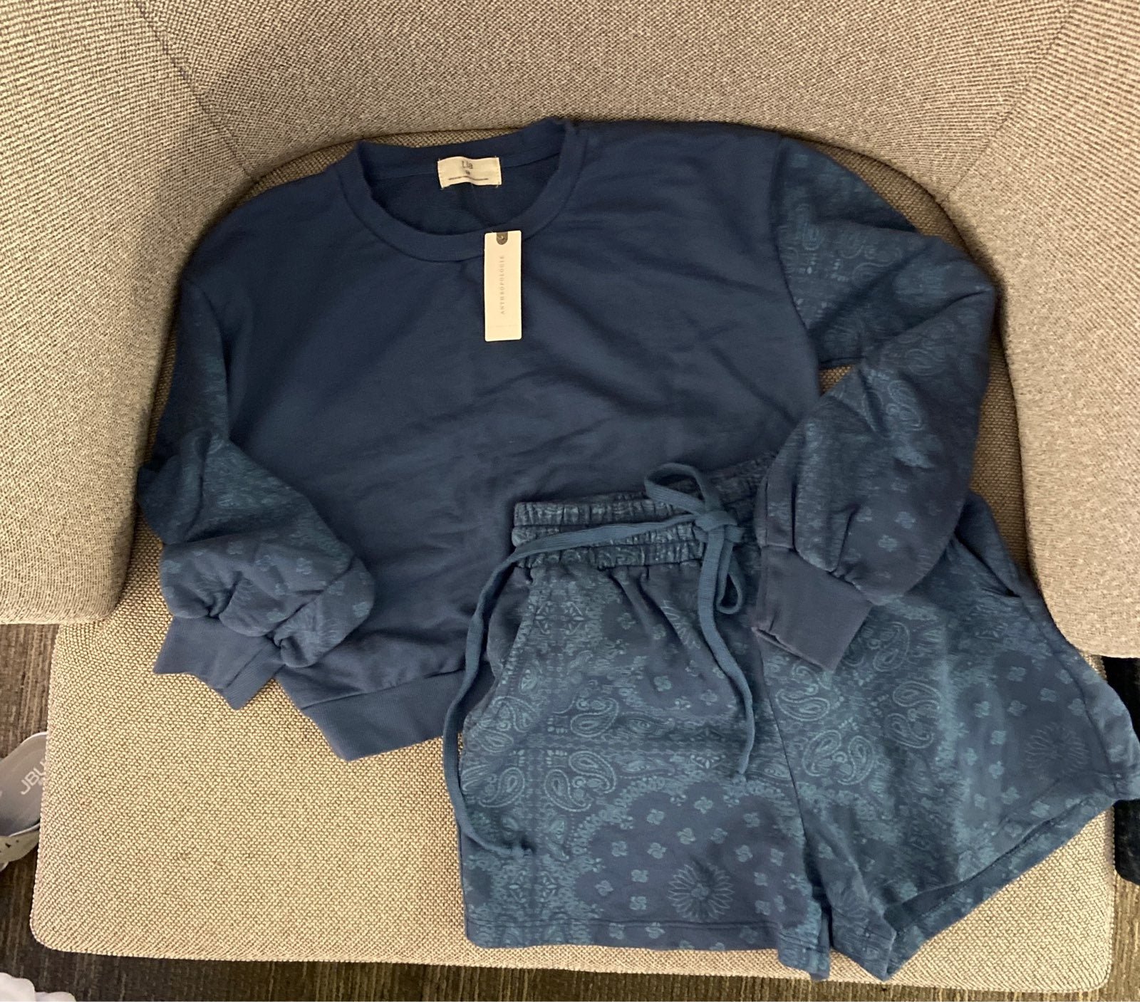 Anthropologie lounge set by TLA