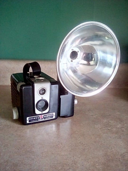Vintage Kodak Brownie Hawkeye Camera