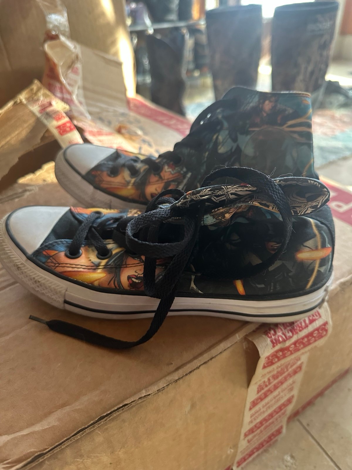 Superhero converse