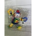VTG NEW Discovery Toys Sensory Sam Clown Activity Rattle Teether Teething Toy