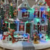 Disney Holiday Decorations – Animated Holiday House With Lights And Music NIB