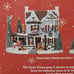 Disney Holiday Decorations – Animated Holiday House With Lights And Music NIB