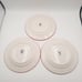 Pier 1 Decorations Christmas Red Green Ornament Salad Dessert Plates HTF