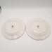 Pier 1 Decorations Christmas Red Green Ornament Salad Dessert Plates HTF