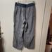 Lands End Womens 10 petite Linen Pants Pull on Wide Leg Coastal Resort Beach