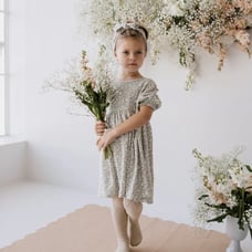 Jamie Kay Organic Cotton Penny Dress - Sadie Floral Mist