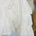 NEW ANTHROPOLOGIE MABLE White Tiered Ruffle Lace VNeck Wrap Tie Mini Dress L
