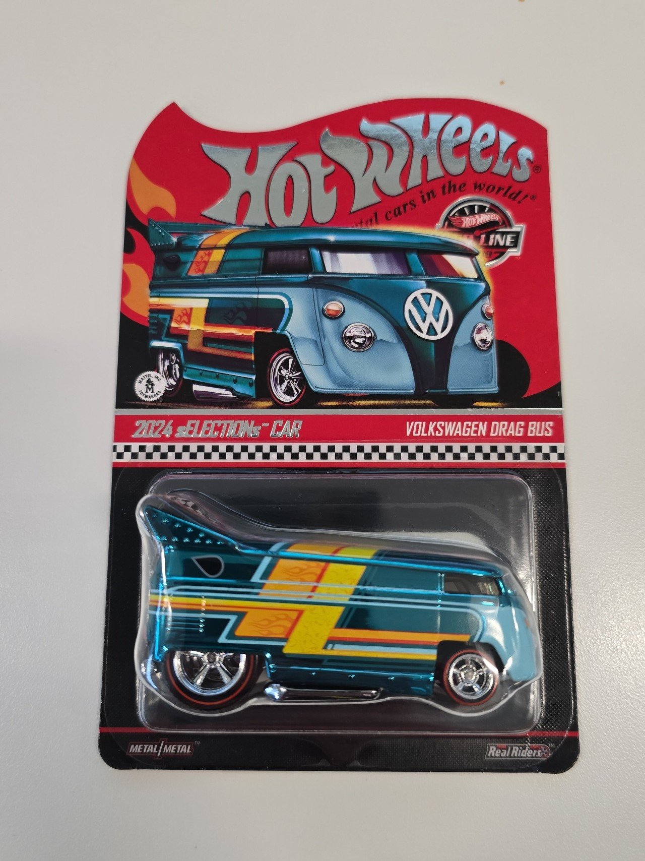 RLC sELECTIONs 2024 Volkswagen Drag Bus | Mattel Creations
