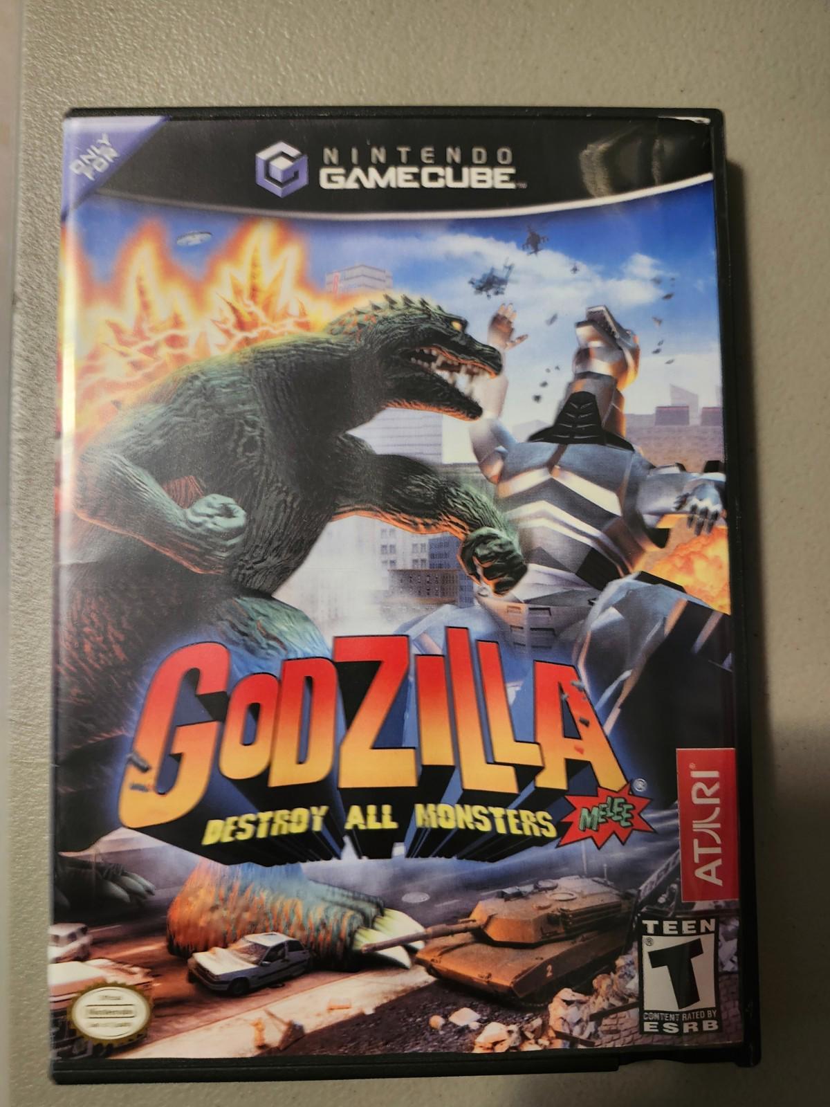 Godzilla-Destroy All Monsters - Nintendo Cube Missing Manual