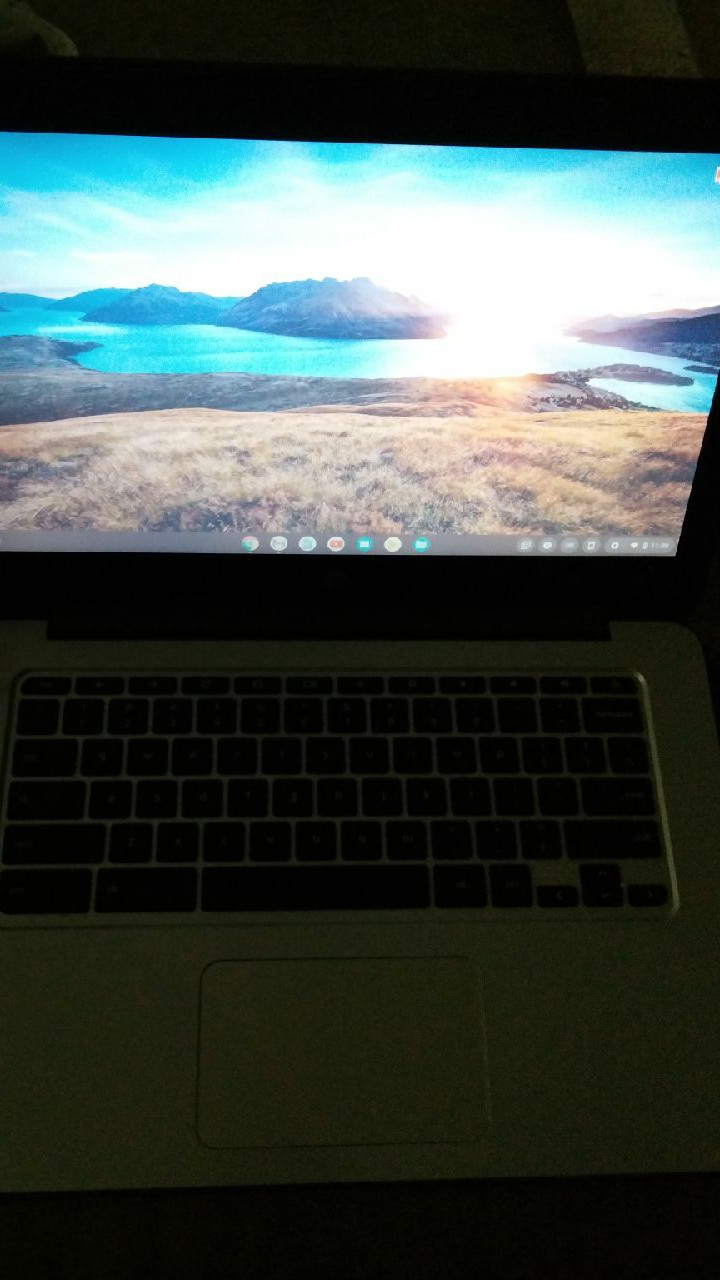Hp Chromebook in black