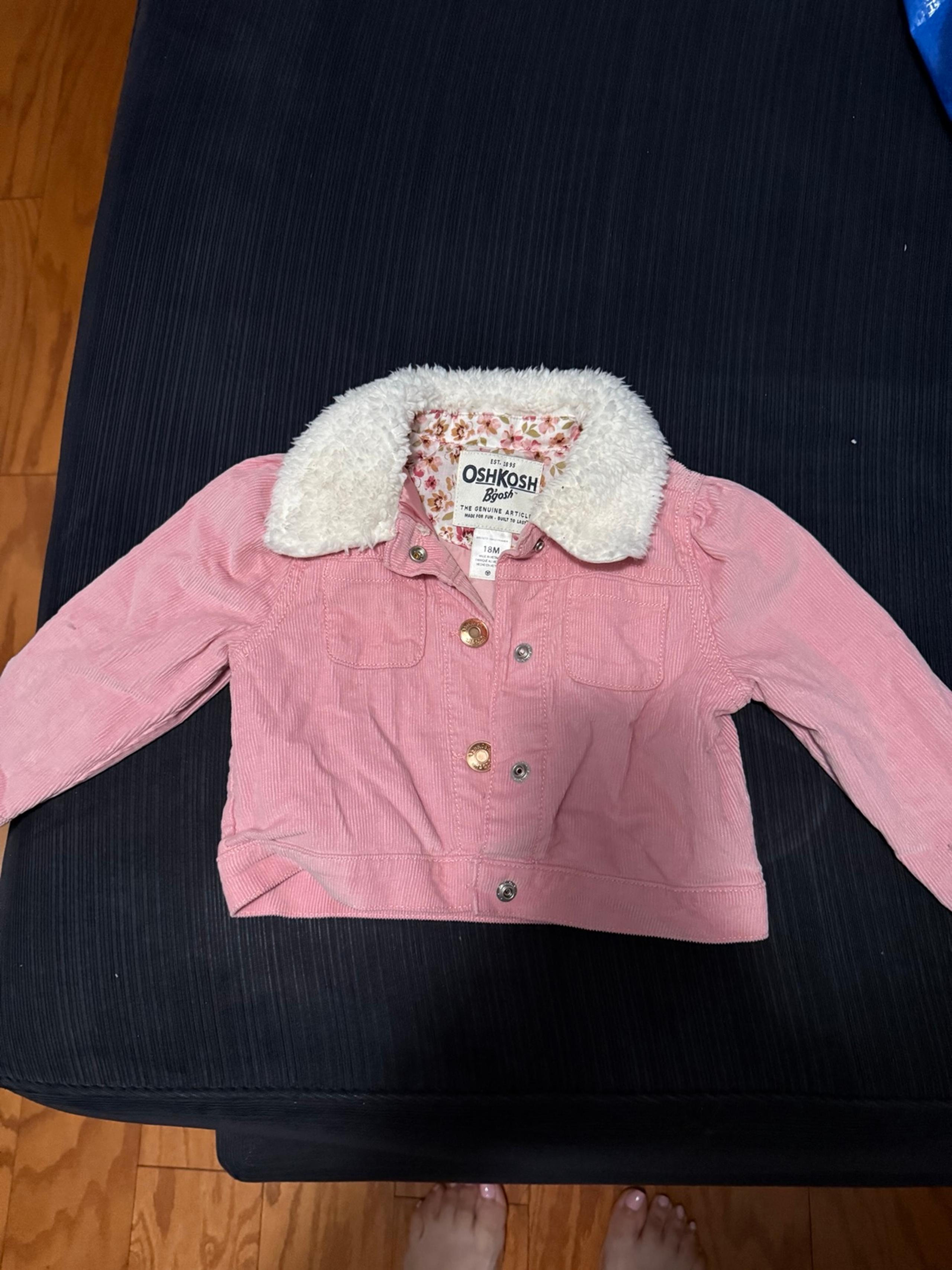 Toddler pink jacket