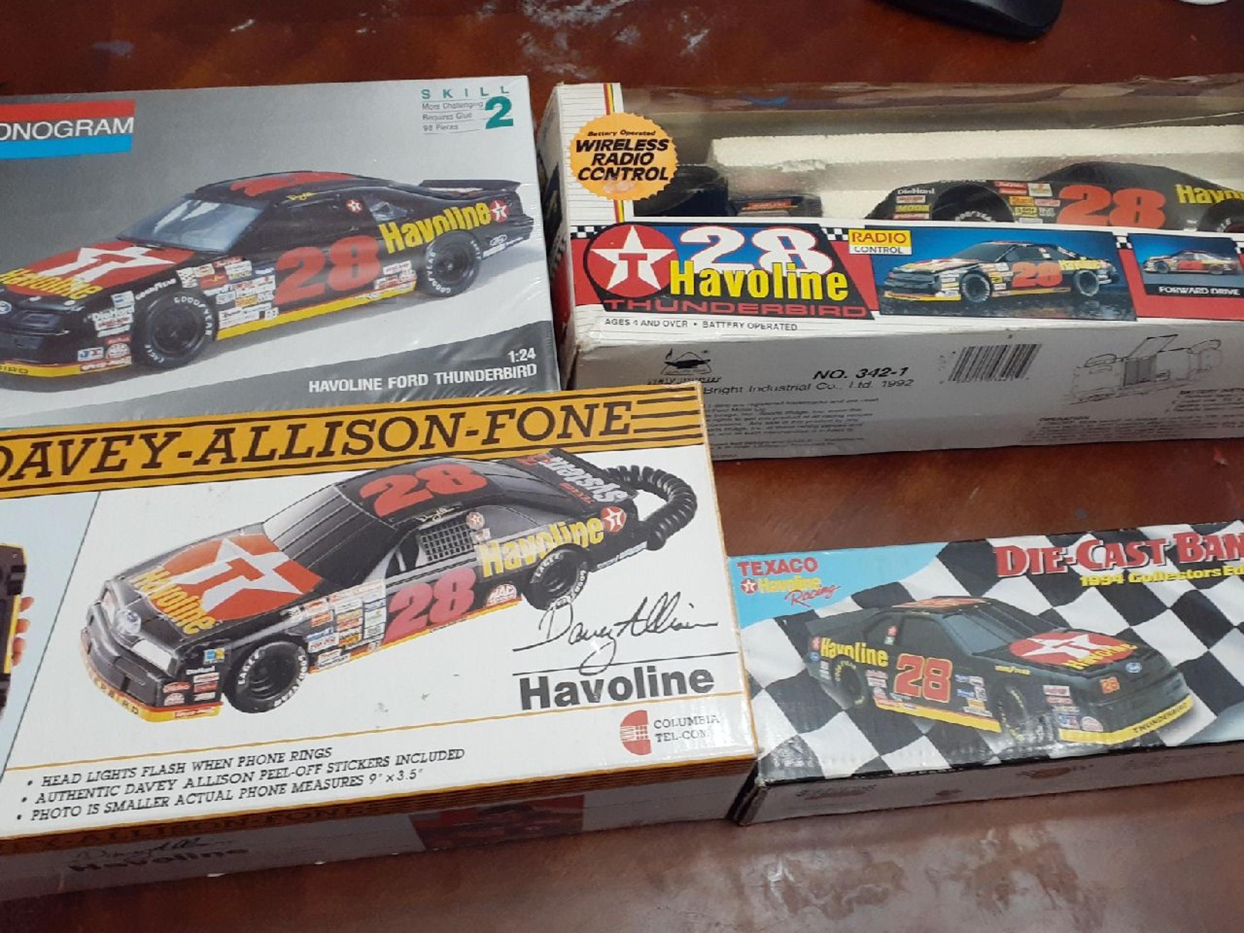 Nascar Davey Allison and Ernie Irvin