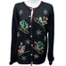B.P. Designs Christmas Holiday Sweater With Sequins, Buttons, Beads Size XL