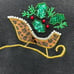 B.P. Designs Christmas Holiday Sweater With Sequins, Buttons, Beads Size XL
