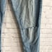 NWT Reformation Liza High Rise Straight Cropped Jeans Montego Destroyed Size 29