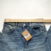 NWT Reformation Liza High Rise Straight Cropped Jeans Montego Destroyed Size 29