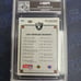 1991 Upper Deck Team Checklist Bo Jackson - Los Angeles Raiders #93 HGA 9.5