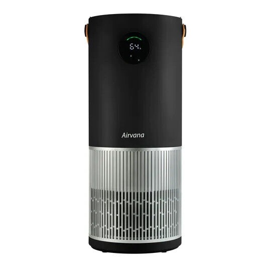 Airvana AV600APH 2-in-1 True HEPA UVC Air Purifier & 1.5 Gal Humidifier - Black