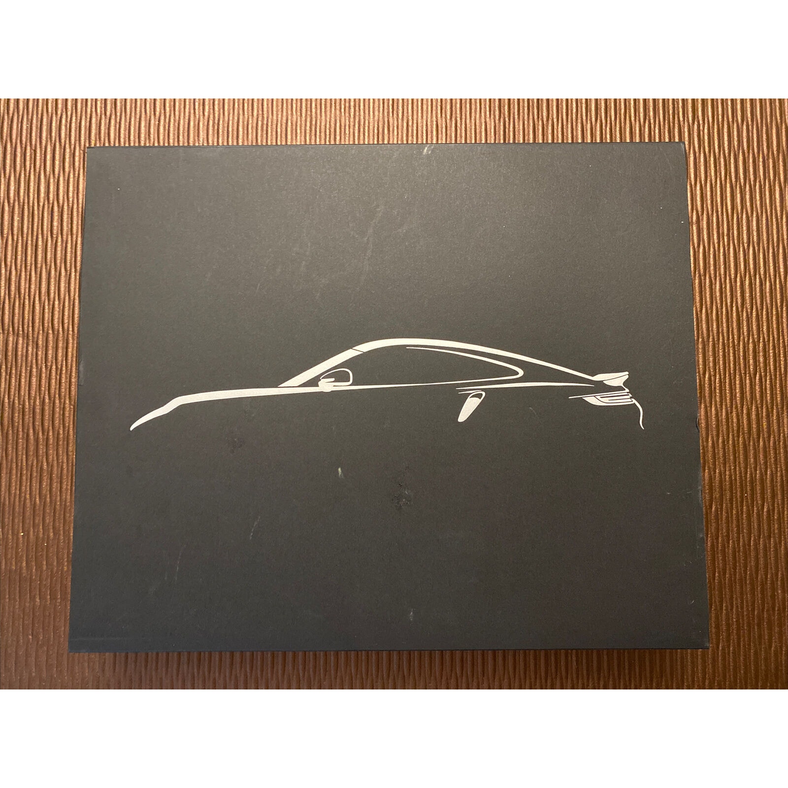 BNIB PORSHE TURBO AND PORSHE 911 TURBO LOGO GIFT BOX! One Of A Kind
