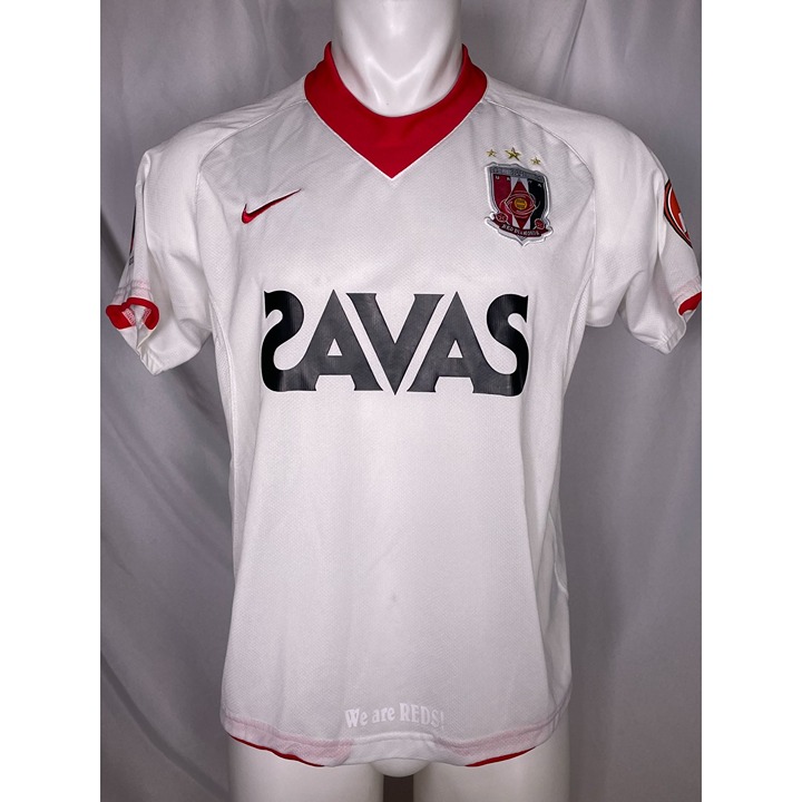 Urawa Red Diamonds Tokyo Japan 2008 Nike White Away Jersey J League Men's MEDIUM