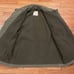 Vintage US Army Military A2 Cold Weather Deck Jacket Fleece Lined Sz Large Men