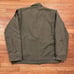 Vintage US Army Military A2 Cold Weather Deck Jacket Fleece Lined Sz Large Men