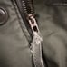 Vintage US Army Military A2 Cold Weather Deck Jacket Fleece Lined Sz Large Men