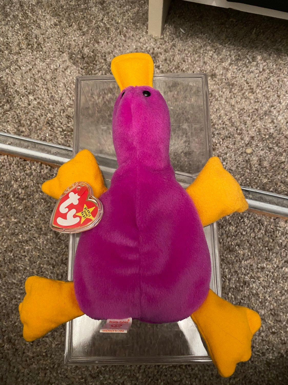 Ty Beanie Babies Patti The Platypus RARE