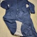 Vintage Nike Track Suit Jacket Pants Men XL *READ Baggy Y2K Mesh Lined Blue
