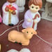 Vintage blow mold child