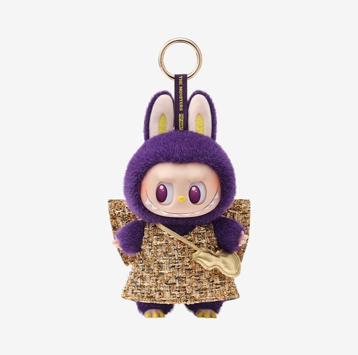THE MONSTERS POPMART LABUBU x PRONOUNCE - Brand New Wings of Fortune Purple Gold