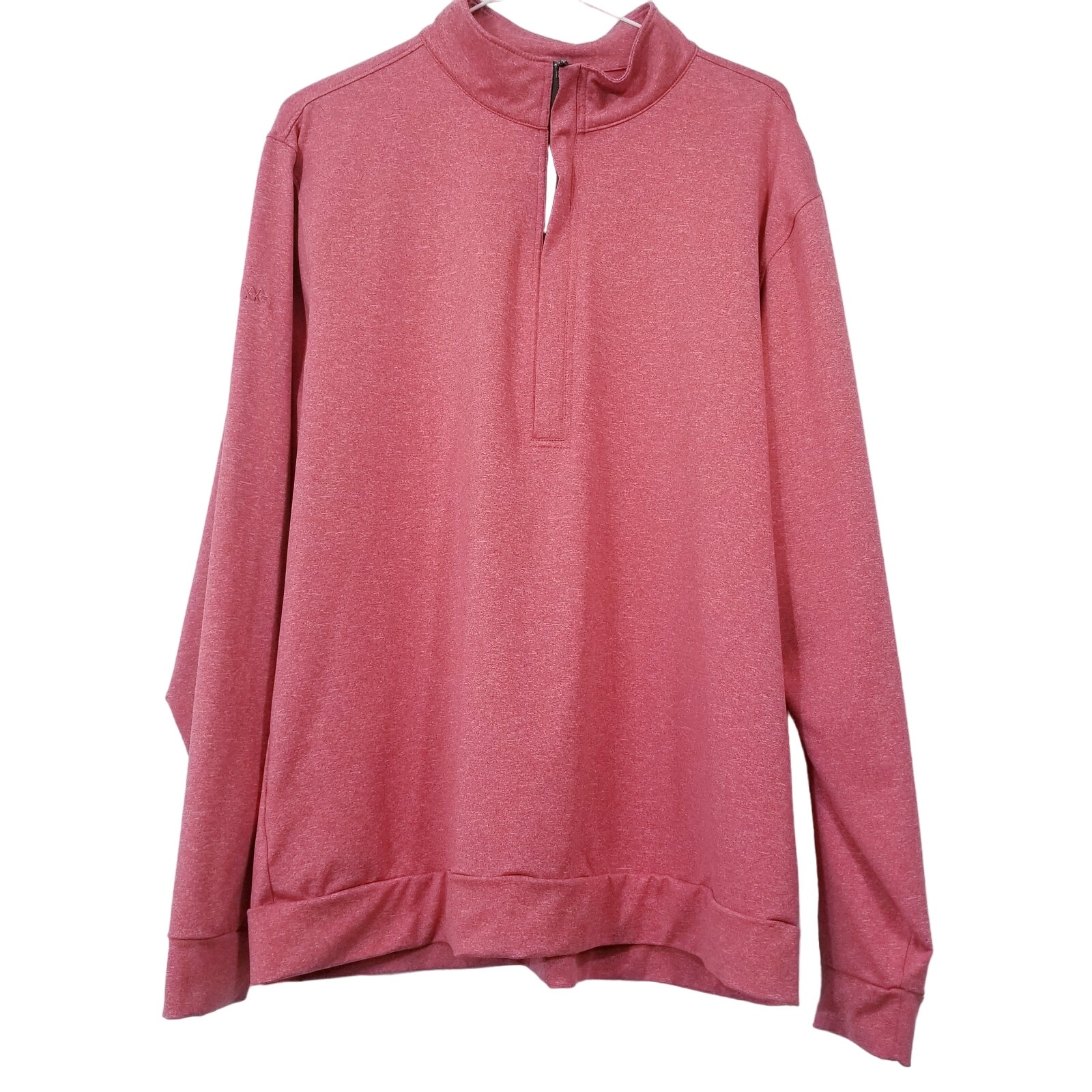 Matte Grey Hightower 1/2 Zip Pullover Long Sleeves Shirt