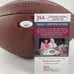 NFL St. Louis Rams Kurt Warner Signed Wilson Duke Football Autograph JSA COA