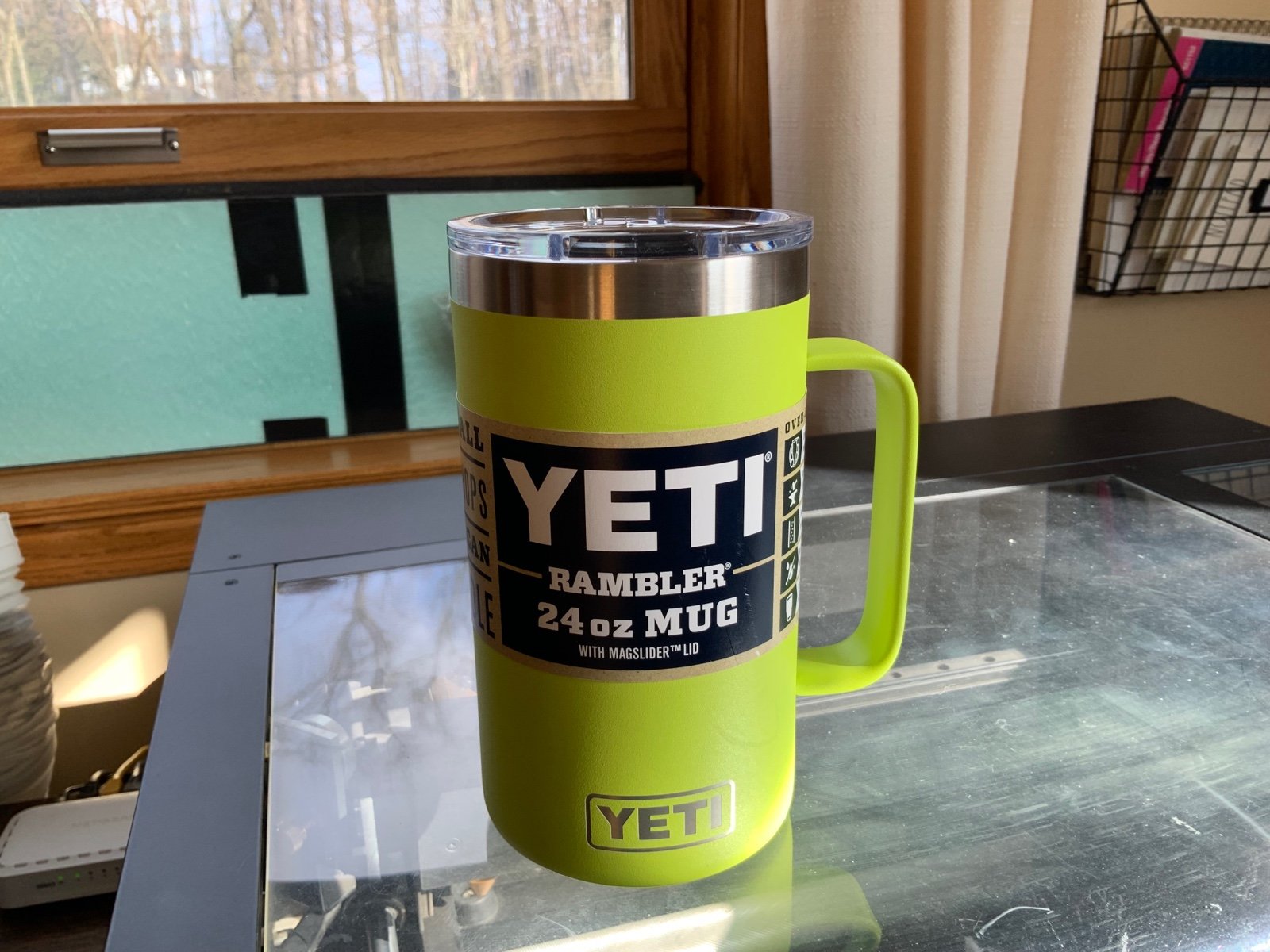 24 oz Chartreuse Yeti