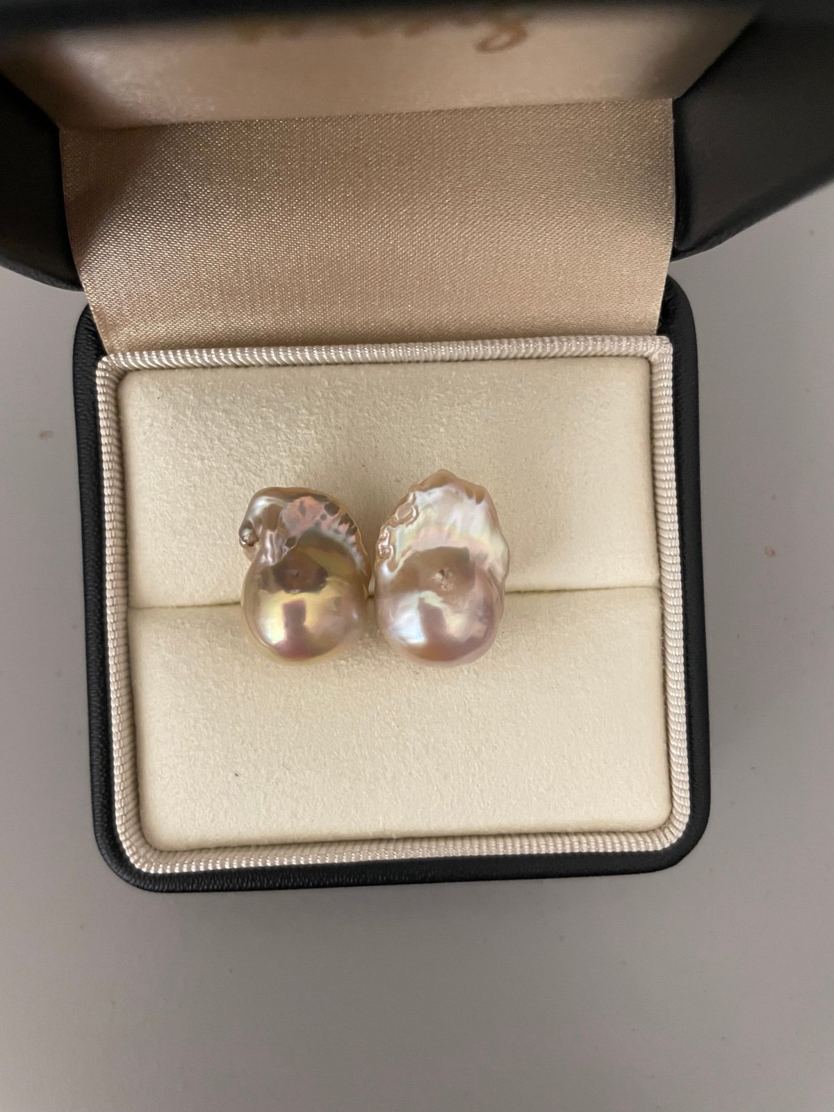 Natural Baroque Pearl Earrings