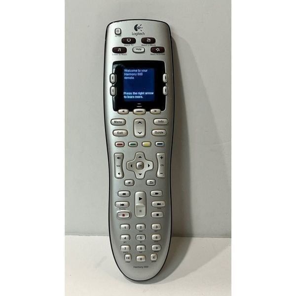 Logitech Harmony 600 Universal Remote Control Tested and Working