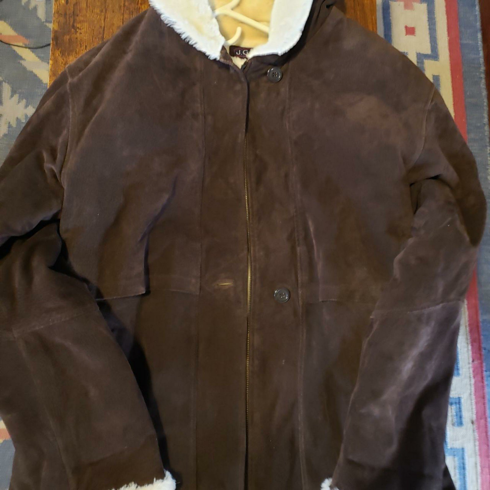 Suede Leather Penny Lane Heavy JG Hook Jacket