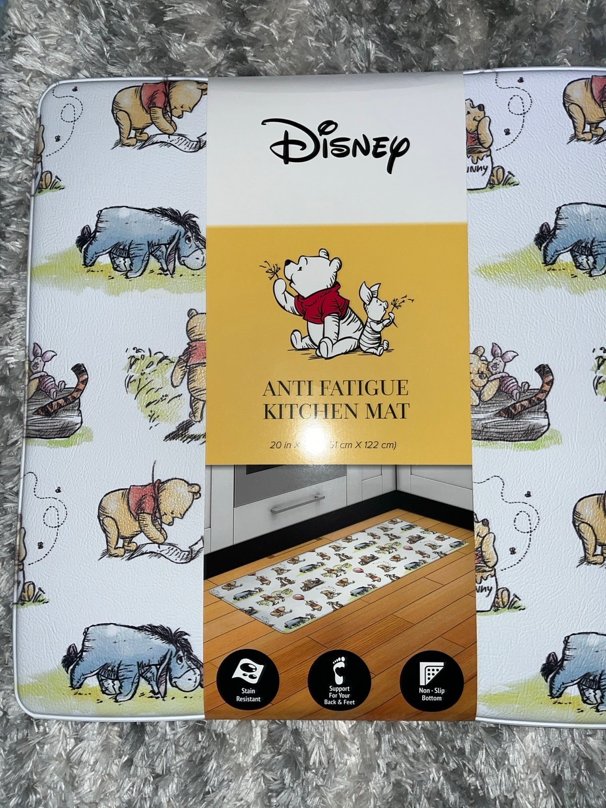 Disney kitchen mat large