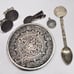 Sterling silver cufflink/ tie clip men’s lot. AZTEC